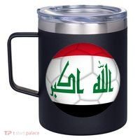 Iraqi Futbol Soccer Team 12oz Stainless Steel Coffee Mug thumb 2