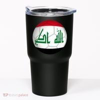 Iraqi Futbol Soccer Team Tumbler thumb 0