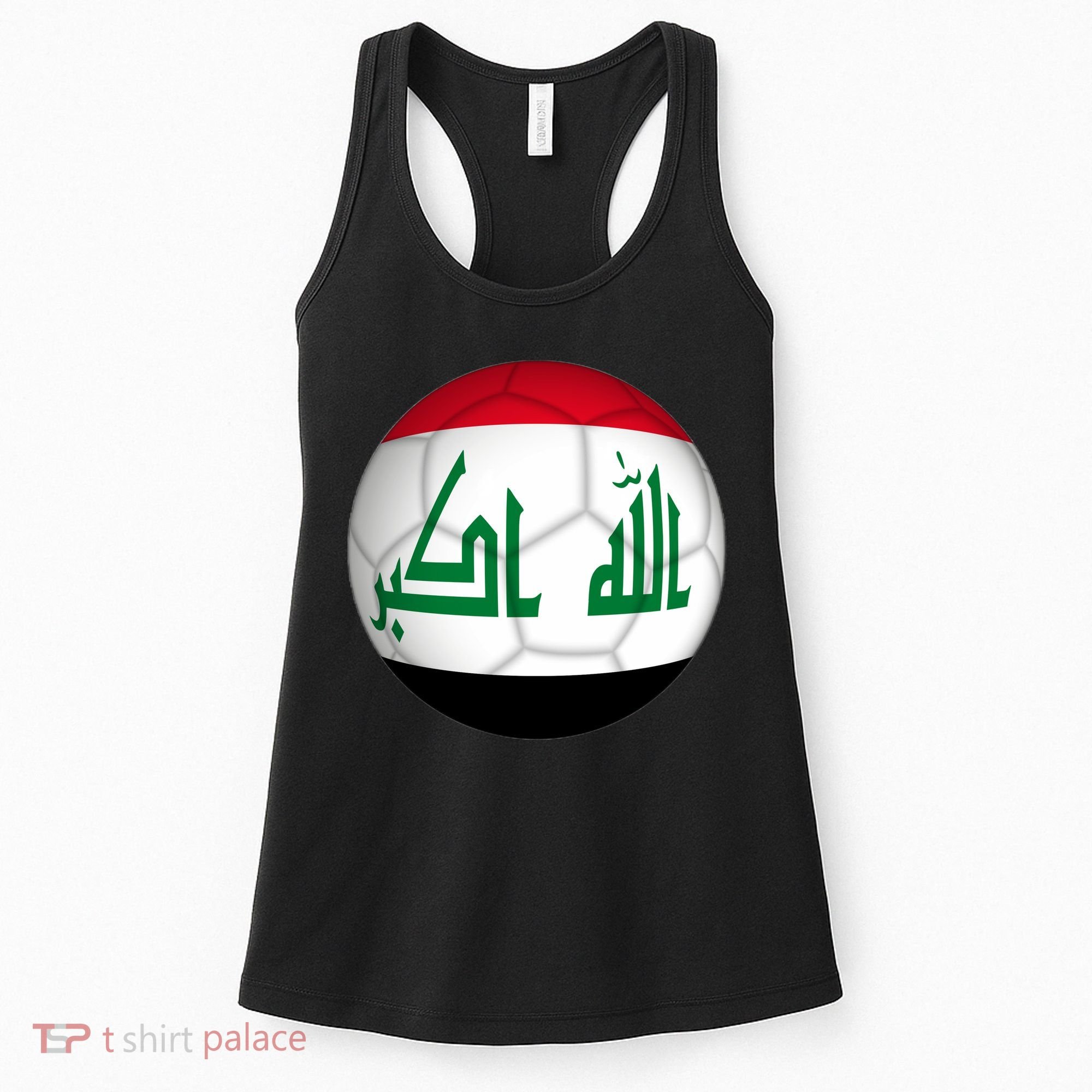 Iraqi Futbol Soccer Team Women's Tank Top
