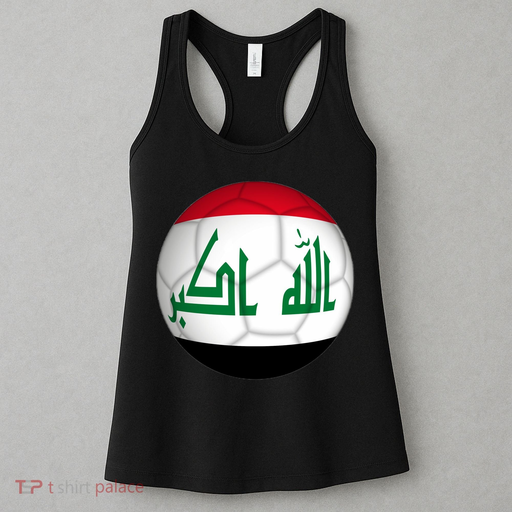 Iraqi Futbol Soccer Team Women's Tank Top