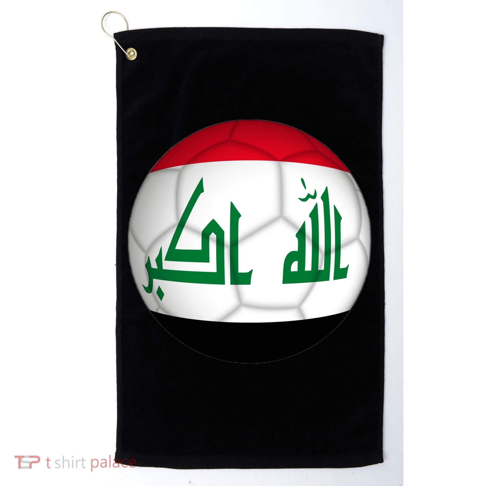 Iraqi Futbol Soccer Team Golf Towel