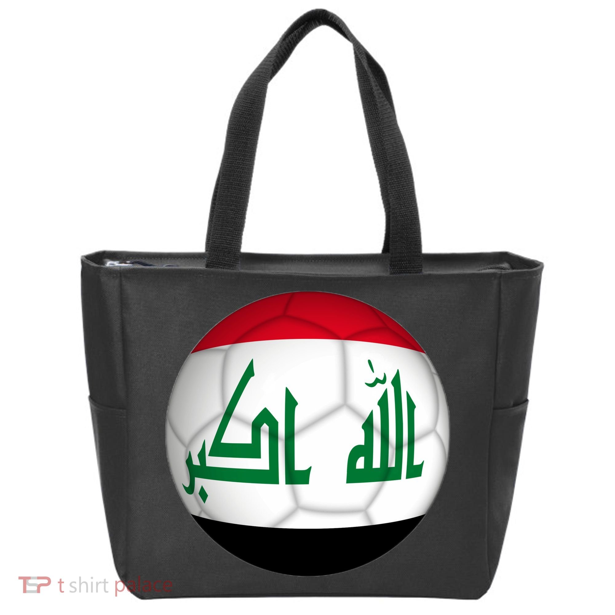 Iraqi Futbol Soccer Team Tote Bag