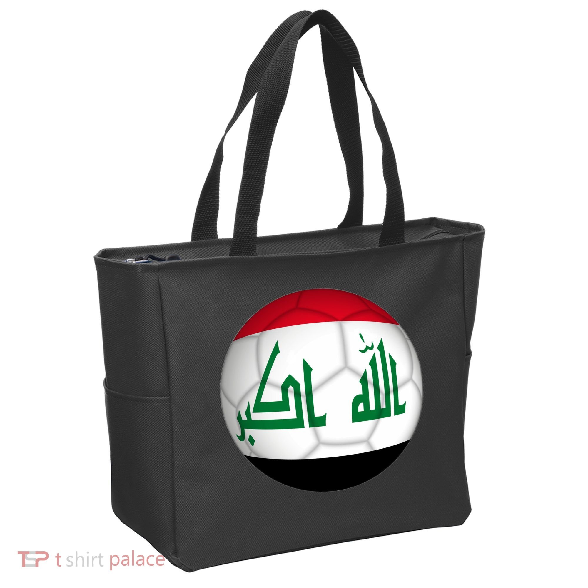 Iraqi Futbol Soccer Team Tote Bag