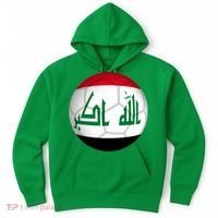 Iraqi Futbol Soccer Team Hoodie thumb 0