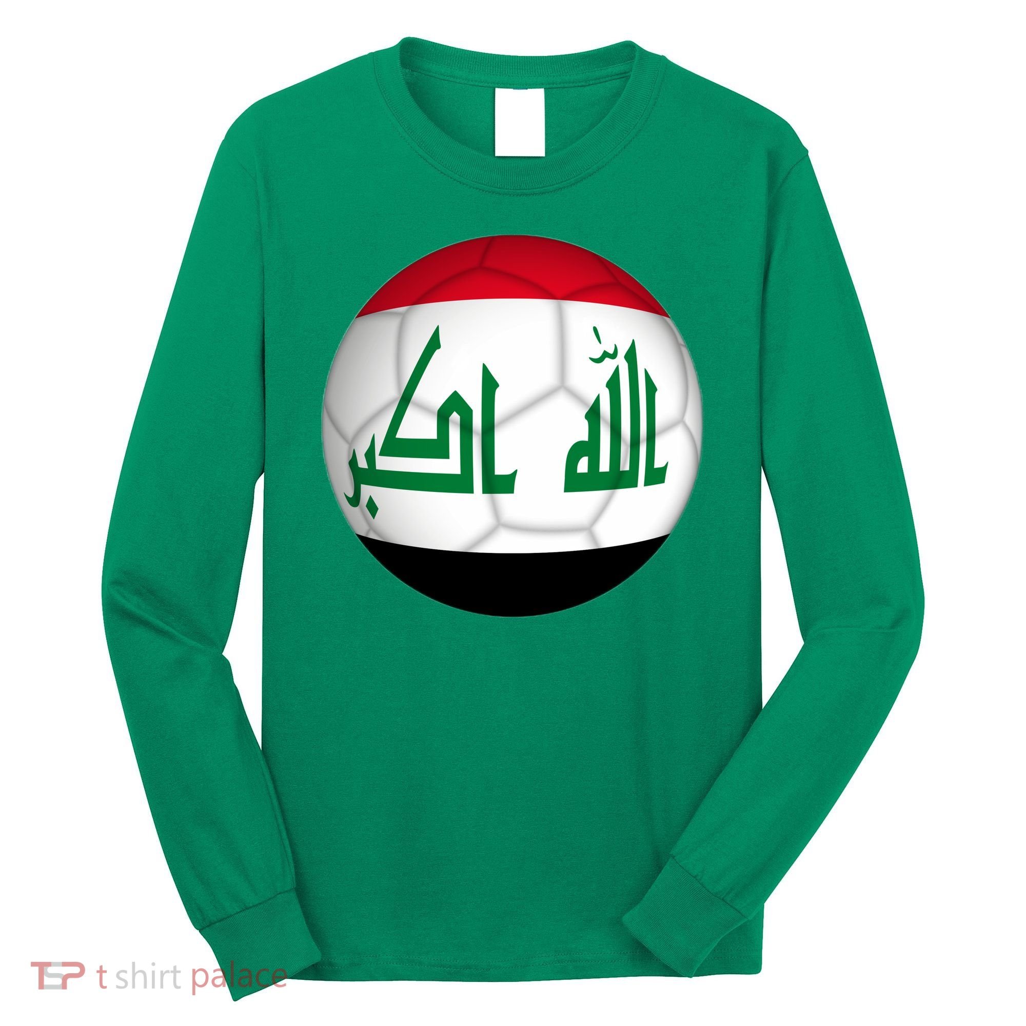 Iraqi Futbol Soccer Team Long Sleeve Shirt