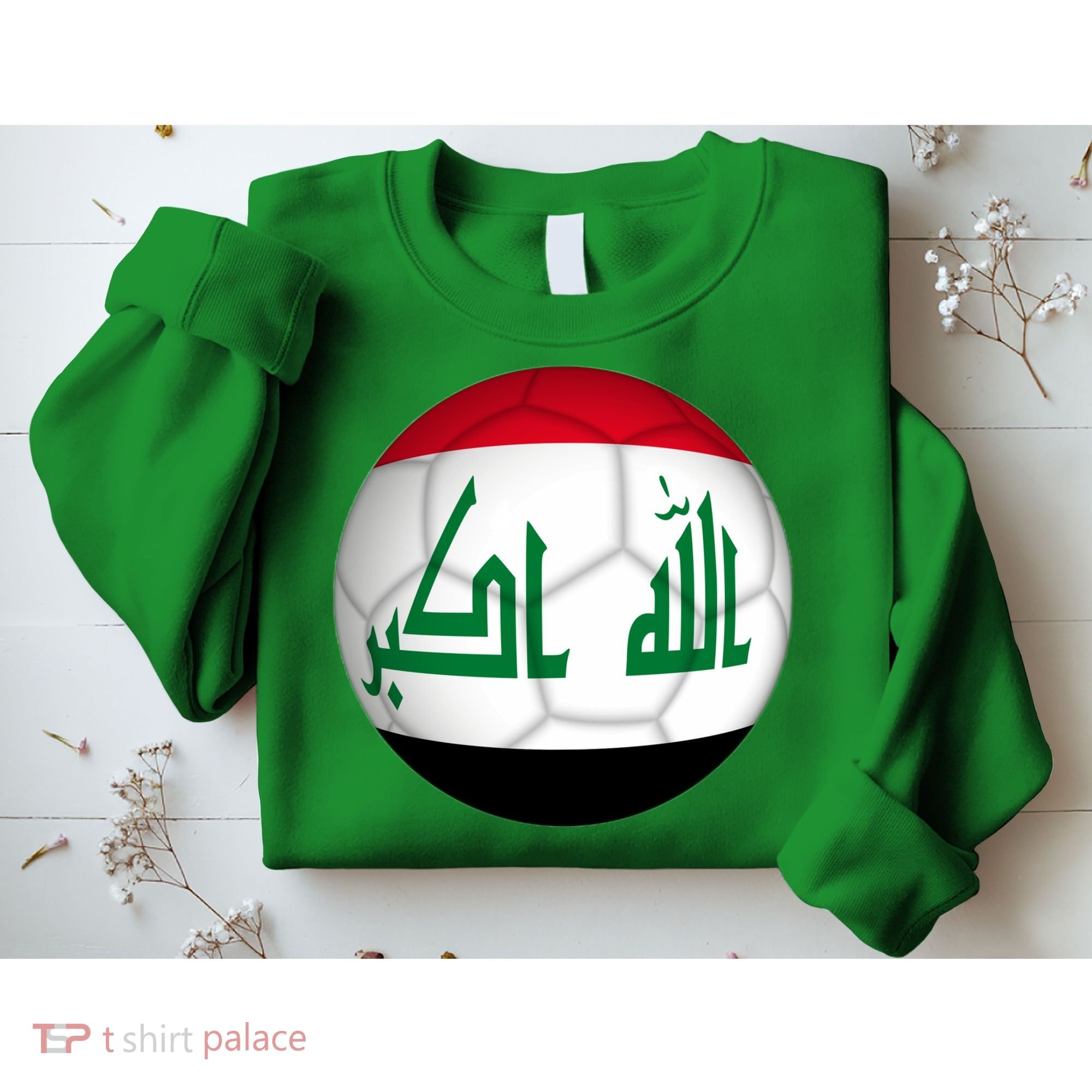 Iraqi Futbol Soccer Team Sweatshirt