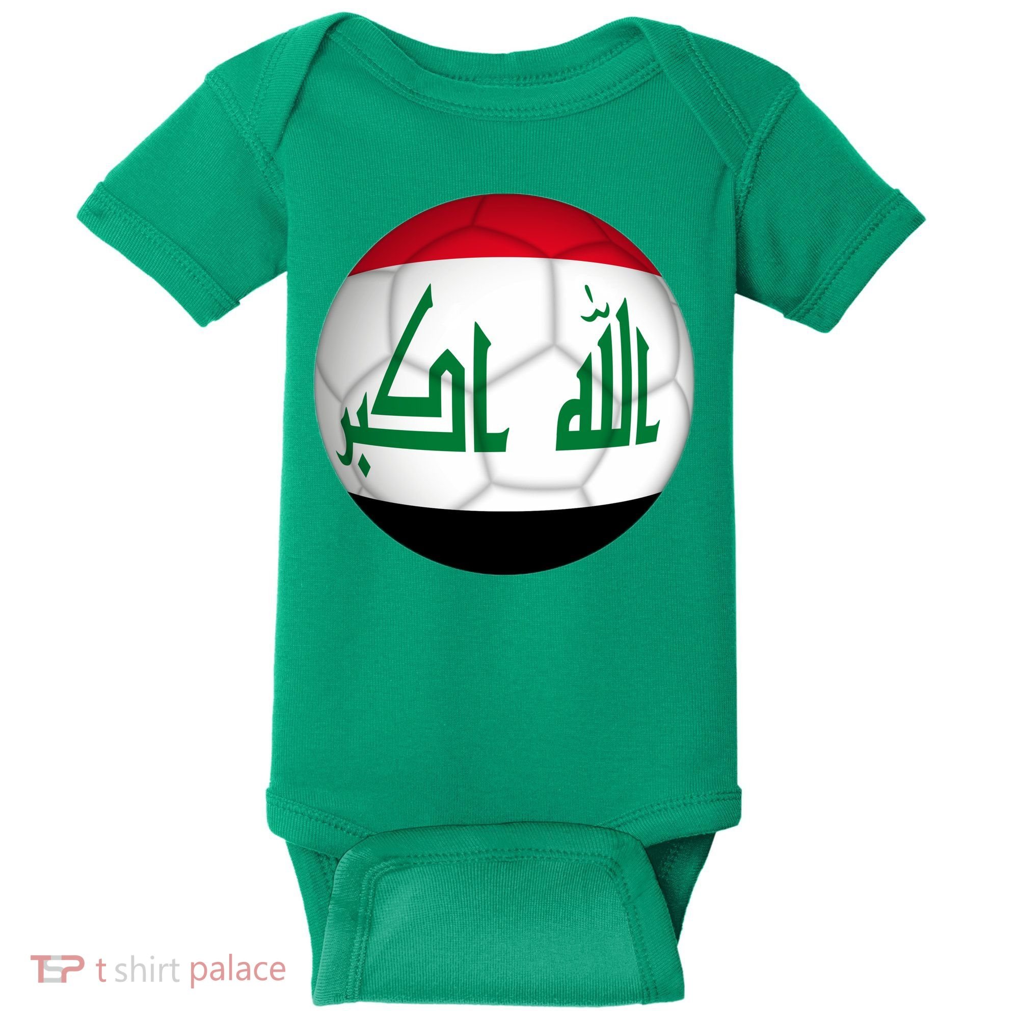Iraqi Futbol Soccer Team Baby Bodysuit