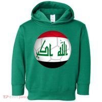 Iraqi Futbol Soccer Team Toddler Hoodie thumb 0