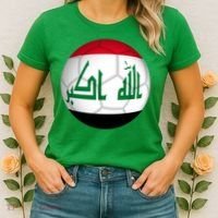 Iraqi Futbol Soccer Team Women's T-Shirt thumb 2