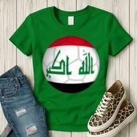 Iraqi Futbol Soccer Team Women's T-Shirt thumb 3
