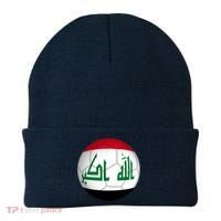 Iraqi Futbol Soccer Team Front And Back Beanie thumb 1