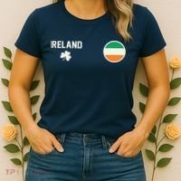 Ireland Football Soccer Jersey Women's T-Shirt thumb 2
