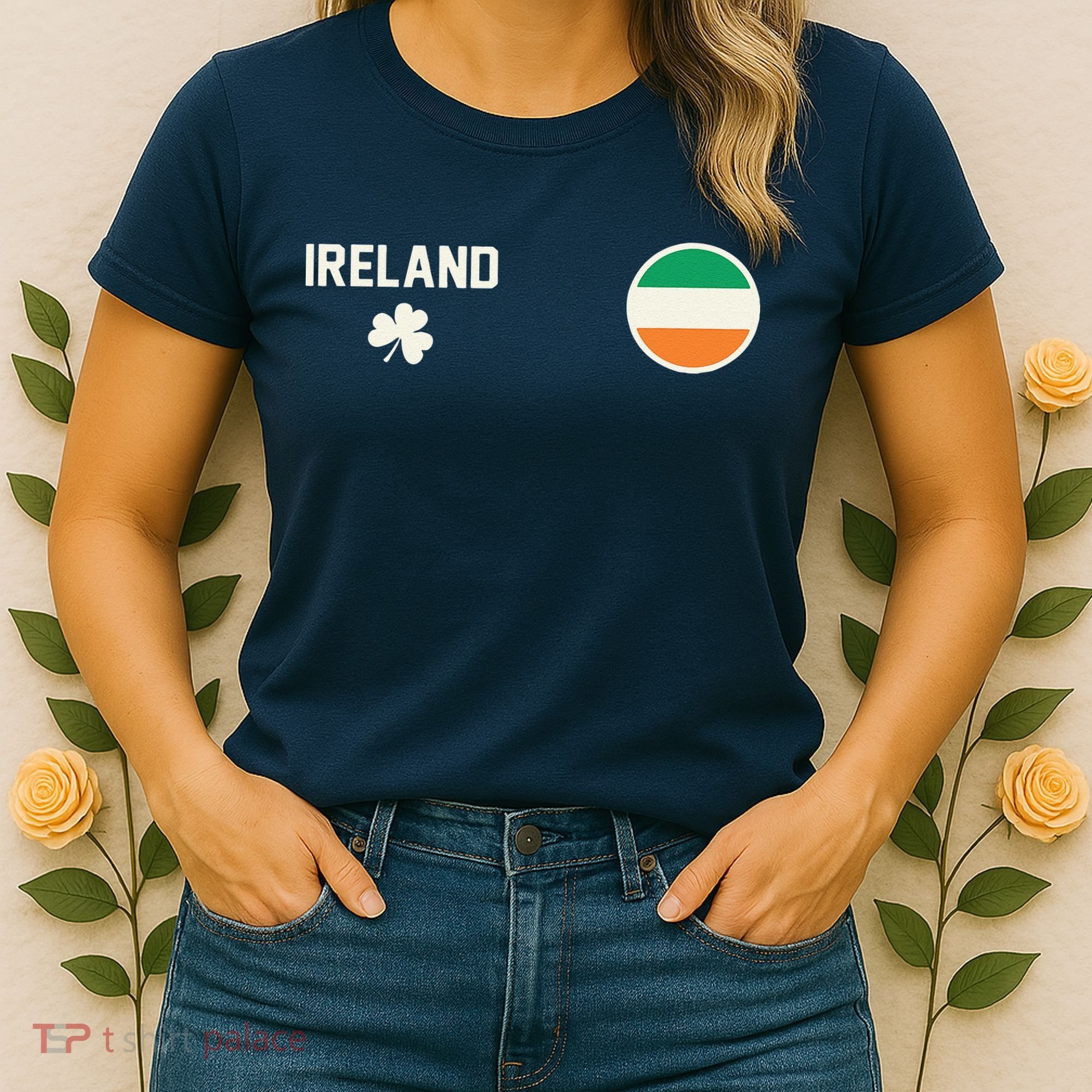 Ireland Football Soccer Jersey Women's T-Shirt