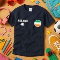 Ireland Football Soccer Jersey Kids T-Shirt thumb 3