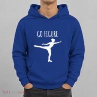 Ice Figure Skating Gift Skater Funny Go Figure Cute Gift Hoodie thumb 0