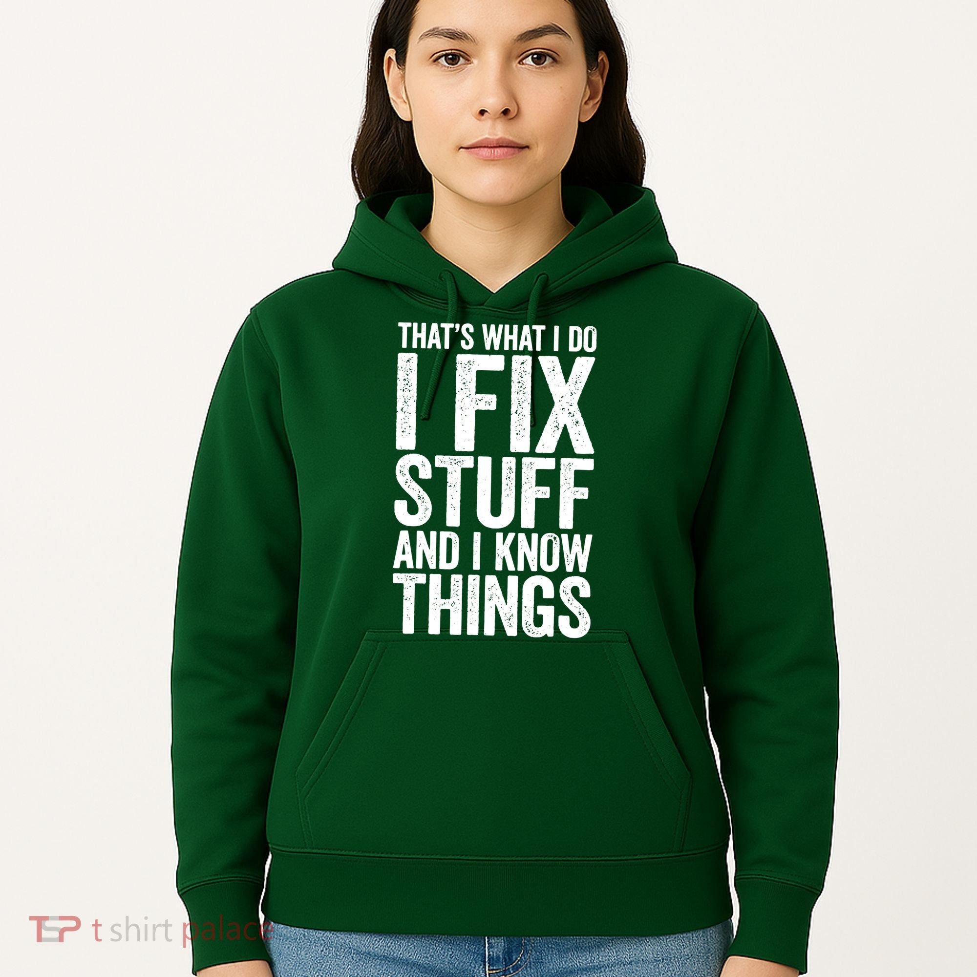 I Fix Stuff And I Know Things Mechanic Hoodie