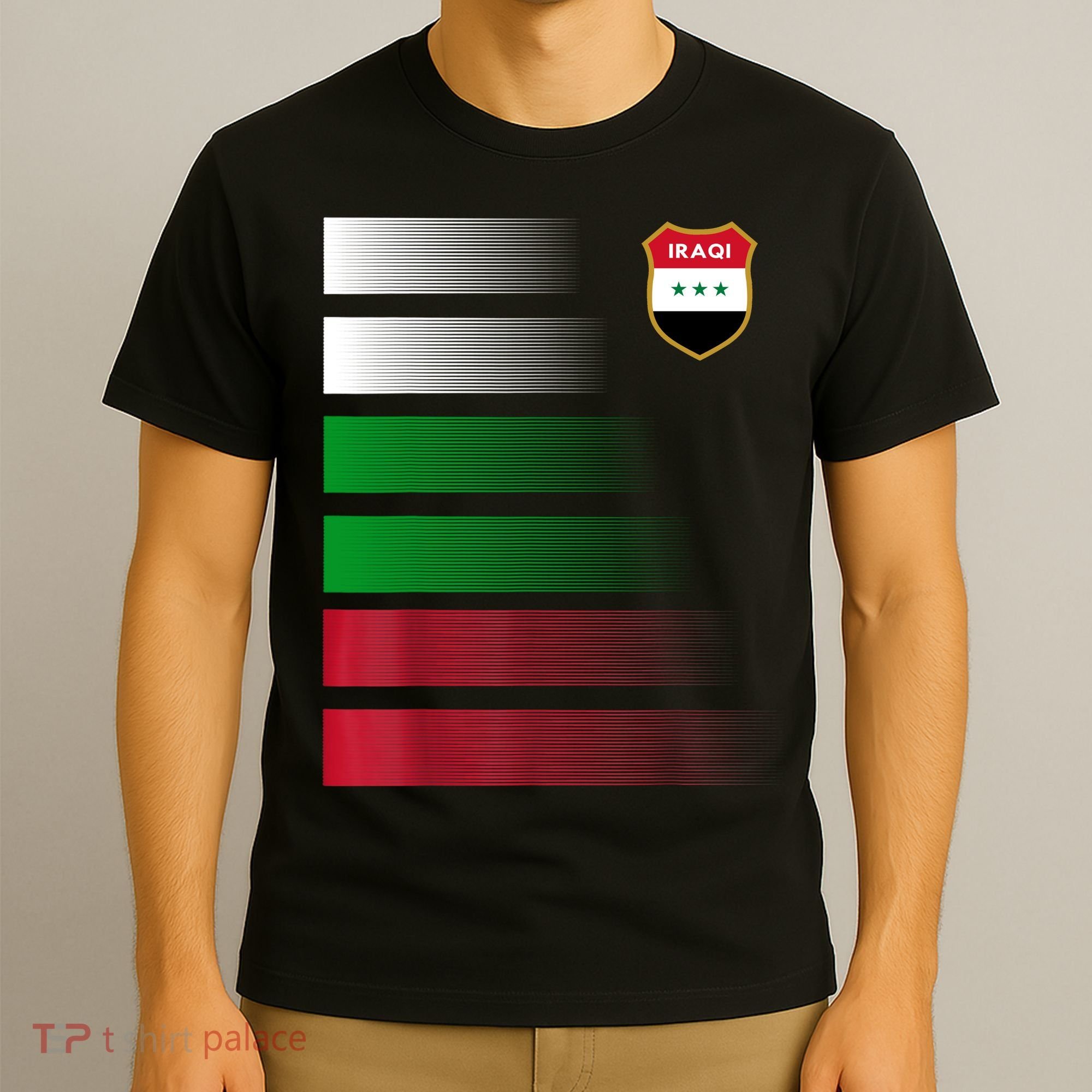 Iraqi Futbol Soccer Jersey T-Shirt