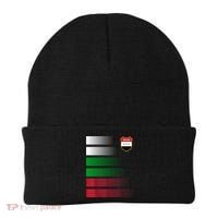 Iraqi Futbol Soccer Jersey Beanie thumb 0