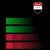 Iraqi Futbol Soccer Jersey 16oz Travel Tumbler thumb 2