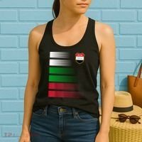 Iraqi Futbol Soccer Jersey Women's Tank Top thumb 2