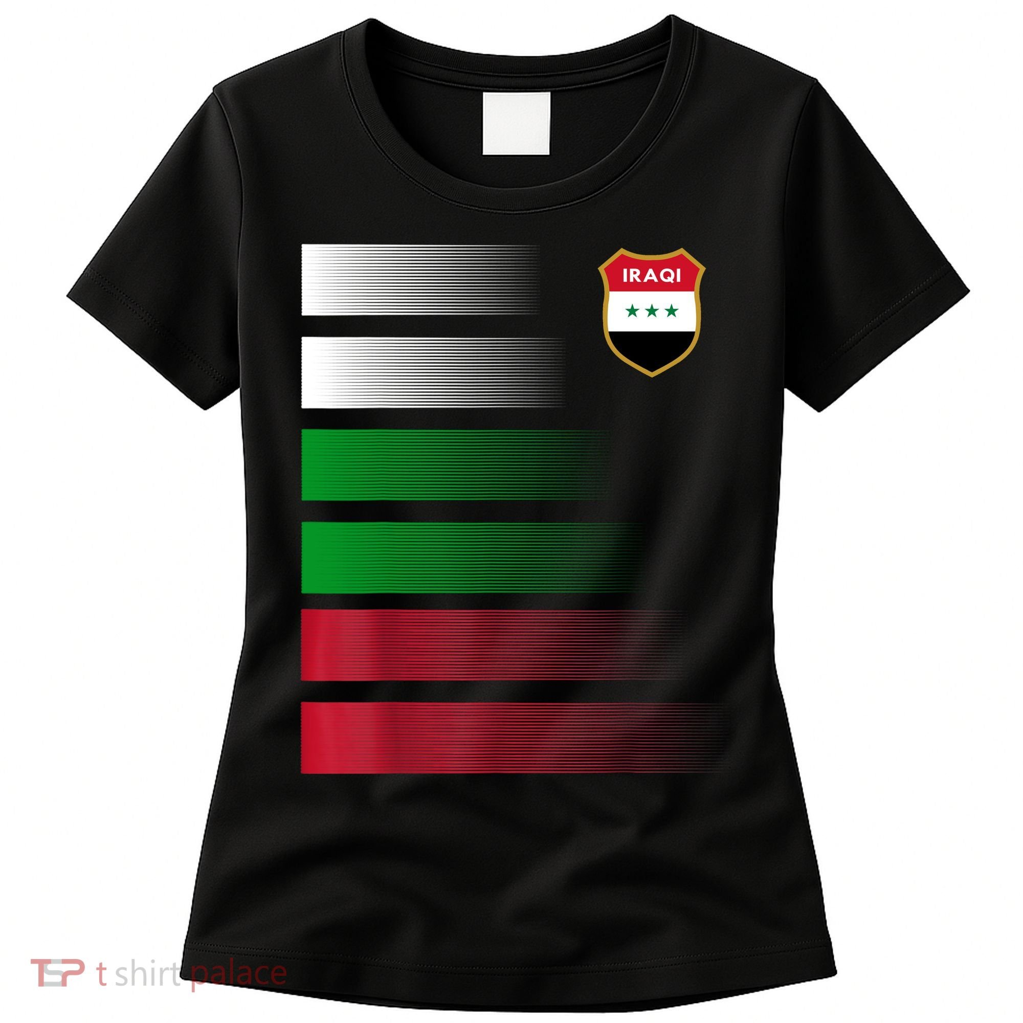 Iraqi Futbol Soccer Jersey Women's T-Shirt