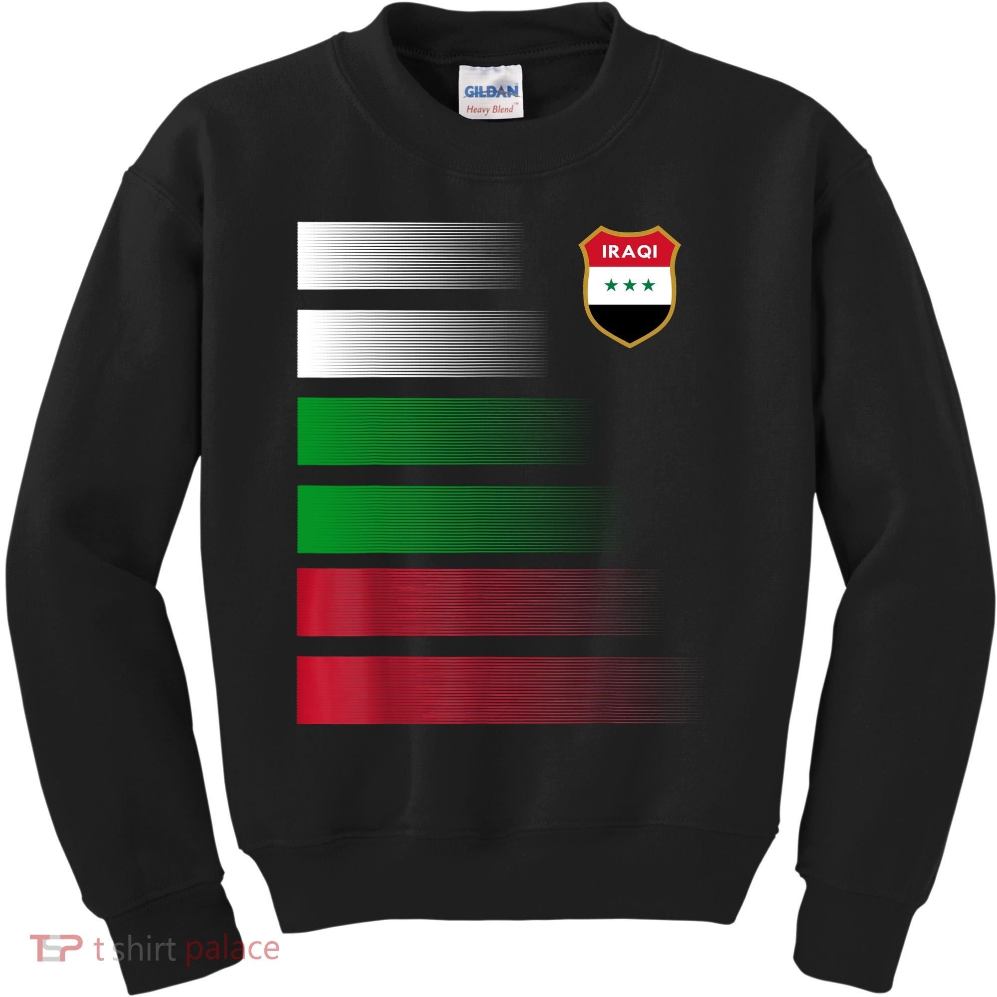 Iraqi Futbol Soccer Jersey Kids Sweatshirt
