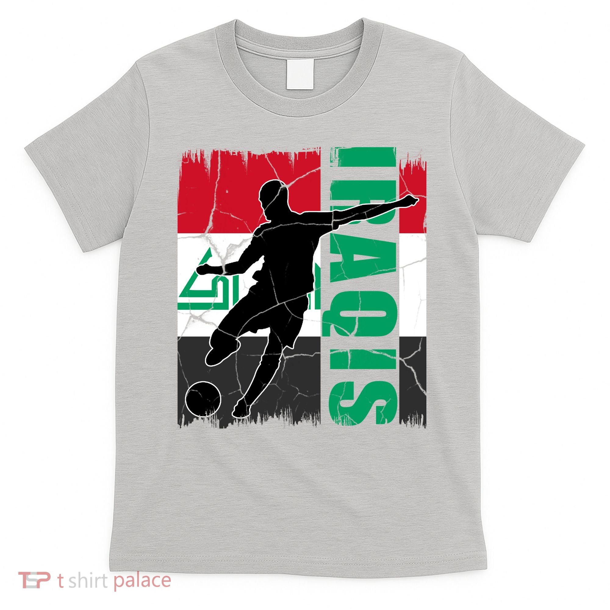 Iraqi Futbol Soccer Player T-Shirt