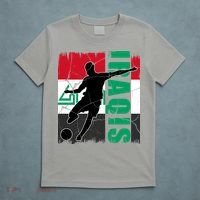 Iraqi Futbol Soccer Player T-Shirt thumb 5
