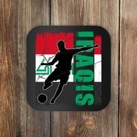 Iraqi Futbol Soccer Player Coaster thumb 0