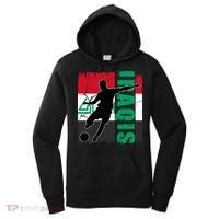 Iraqi Futbol Soccer Player Women's Hoodie thumb 0