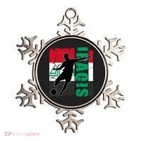 Iraqi Futbol Soccer Player Ornament thumb 0