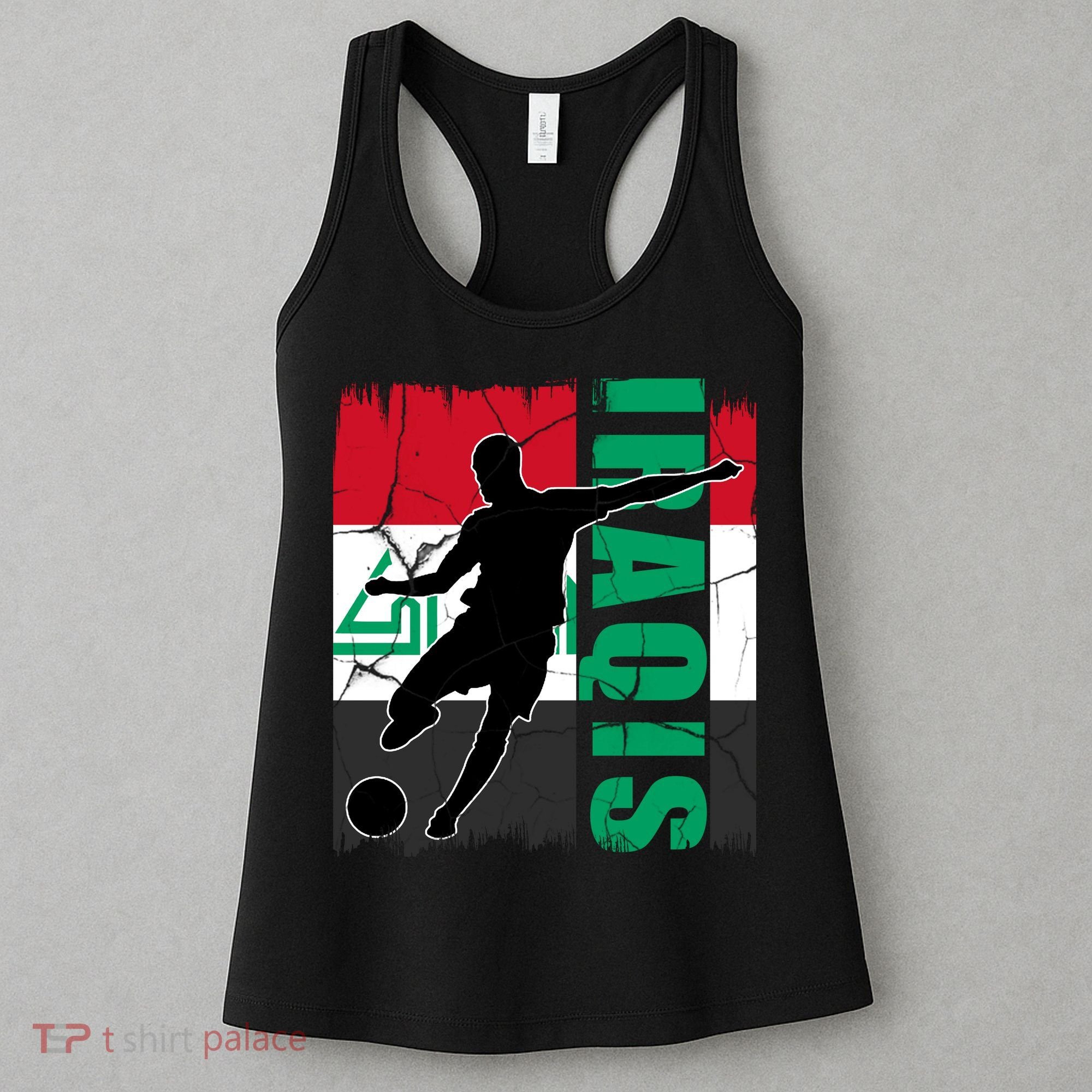 Iraqi Futbol Soccer Player Women's Tank Top