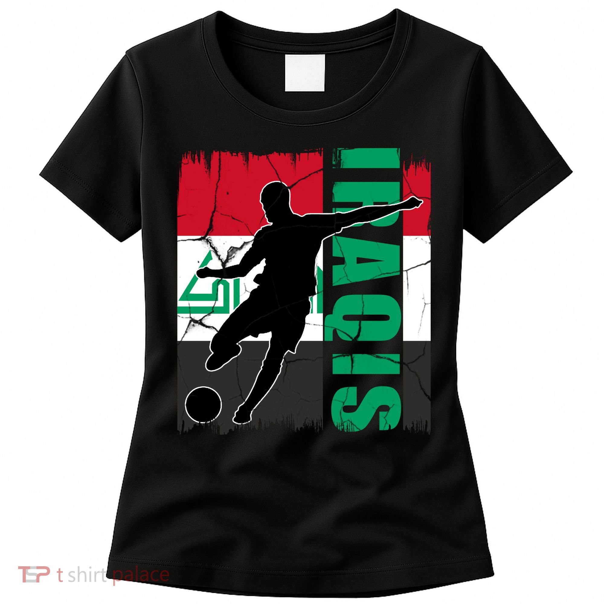 Iraqi Futbol Soccer Player Women's T-Shirt