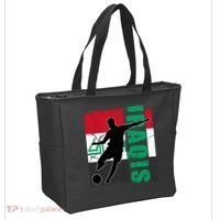 Iraqi Futbol Soccer Player Tote Bag thumb 2