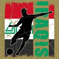 Iraqi Futbol Soccer Player Garment-Dyed Women's Muscle Tee thumb 6