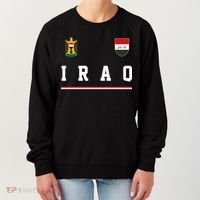Iraq Futbol Soccer Logo Women's Sweatshirt thumb 0