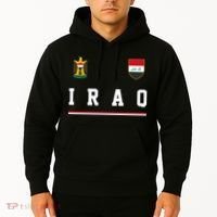 Iraq Futbol Soccer Logo Hoodie thumb 2