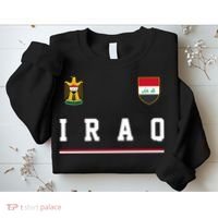 Iraq Futbol Soccer Logo Sweatshirt thumb 2
