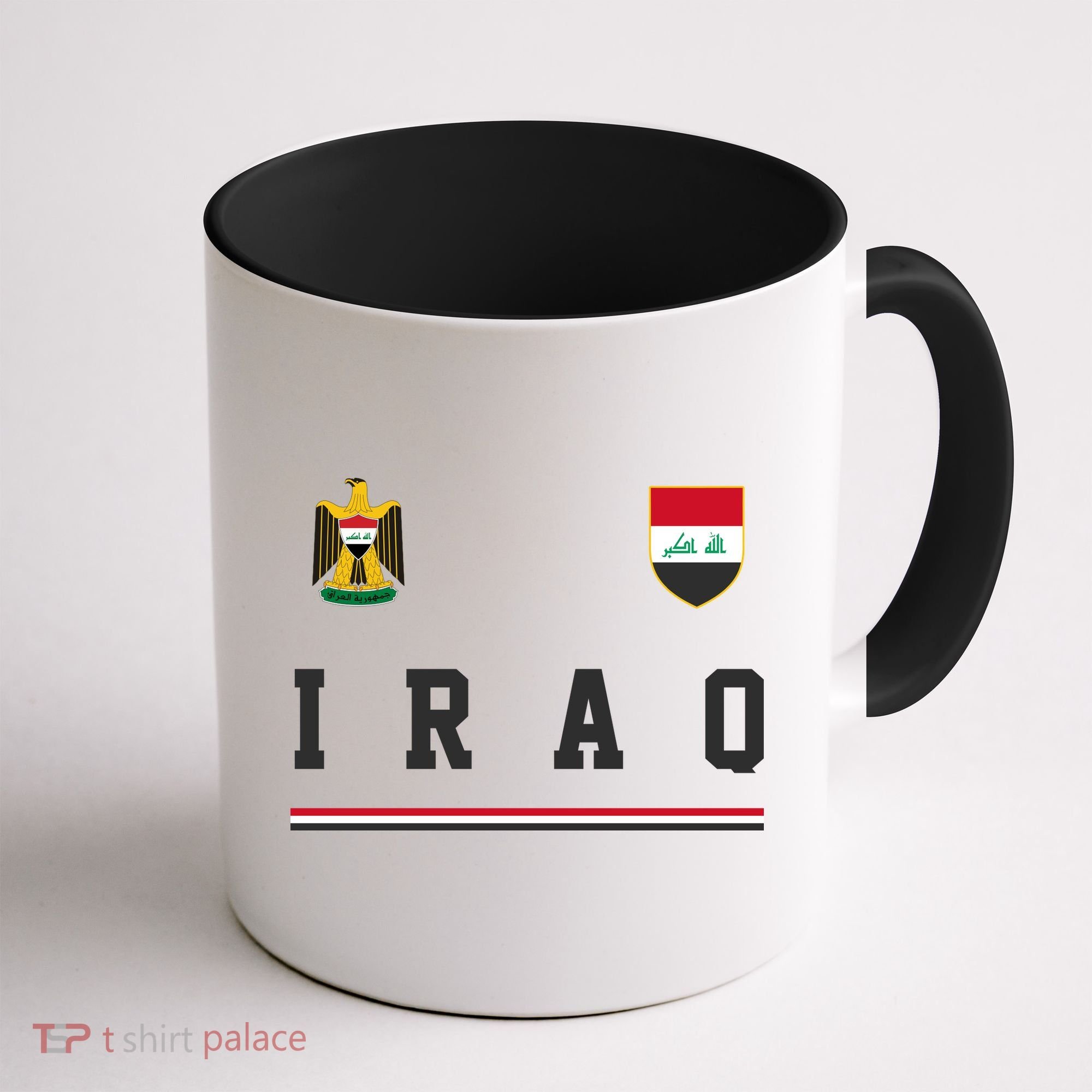 Iraq Futbol Soccer Logo Coffee Mug