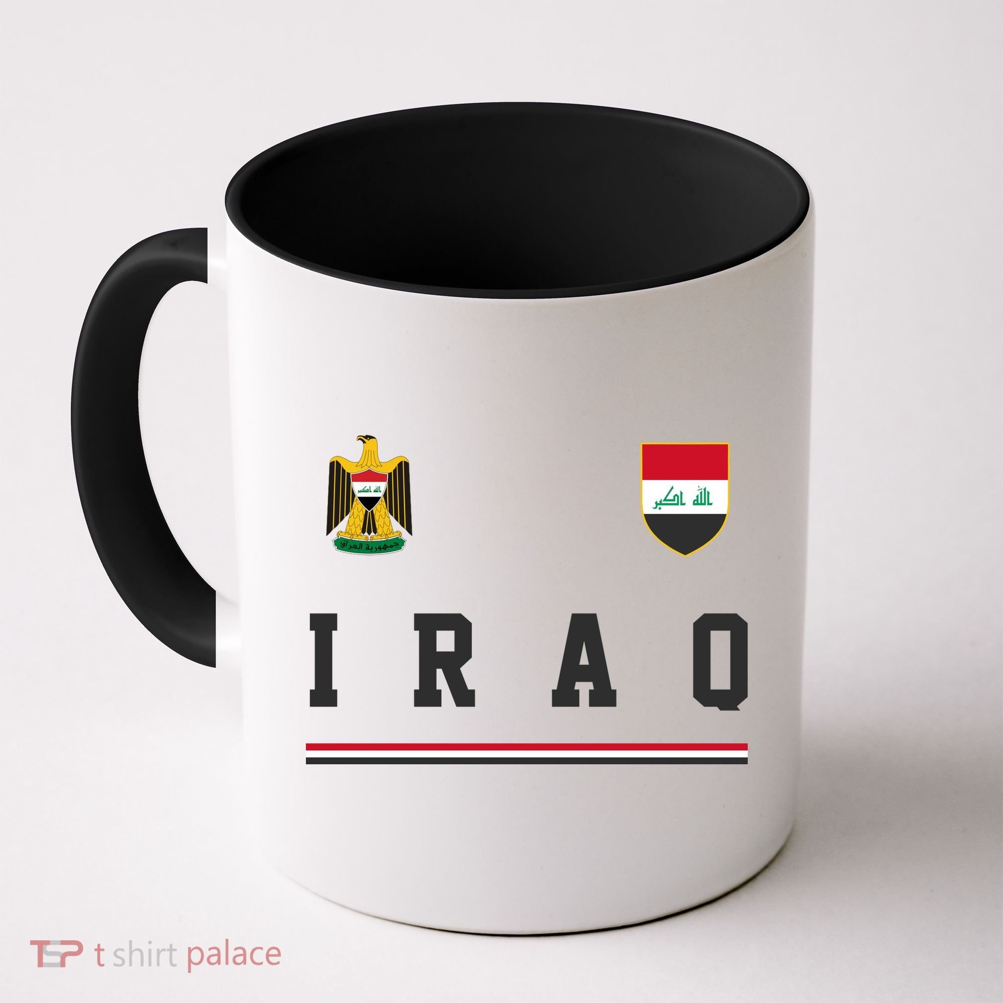 Iraq Futbol Soccer Logo Coffee Mug