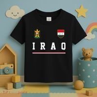 Iraq Futbol Soccer Logo Toddler T-Shirt thumb 3