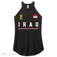 Iraq Futbol Soccer Logo Women's Perfect Tri Rocker Tank thumb 0