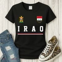 Iraq Futbol Soccer Logo Women's T-Shirt thumb 3