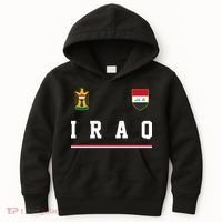 Iraq Futbol Soccer Logo Kids Hoodie thumb 0