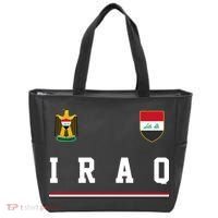Iraq Futbol Soccer Logo Tote Bag thumb 0