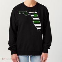 Irish Florida State Flag American Map Women's Sweatshirt thumb 0
