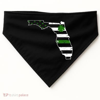 Irish Florida State Flag American Map USA-Made Doggie Bandana