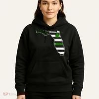 Irish Florida State Flag American Map Hoodie thumb 5