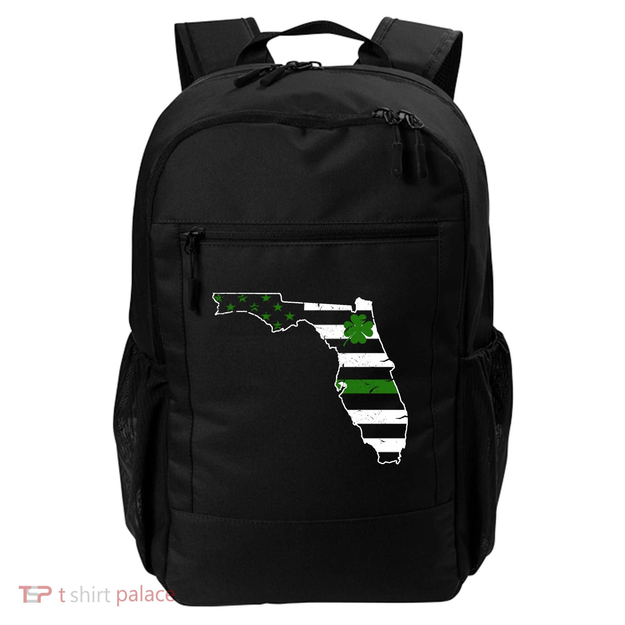 Irish Florida State Flag American Map Backpack