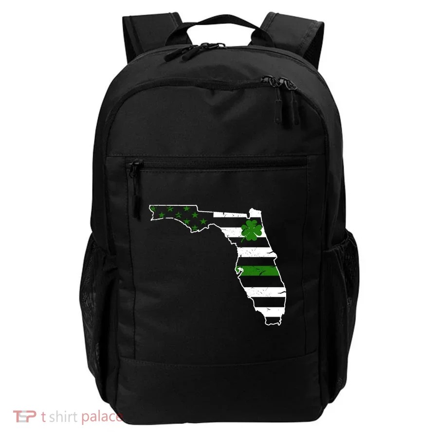 Irish Florida State Flag American Map Backpack